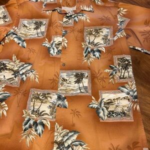 Pierre Cardin L Hawaiian Shirt